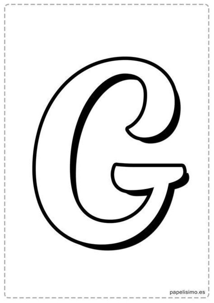 Letra G Cursivas Fontes para monogramas, Tatuagem com a letra g