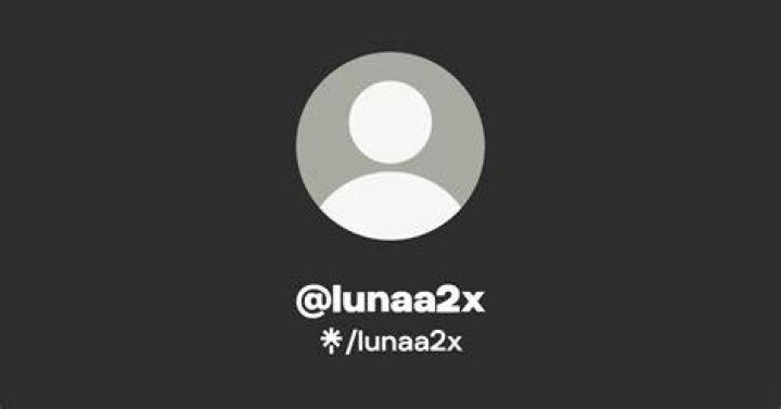lunaa2x Twitter, Instagram Linktree