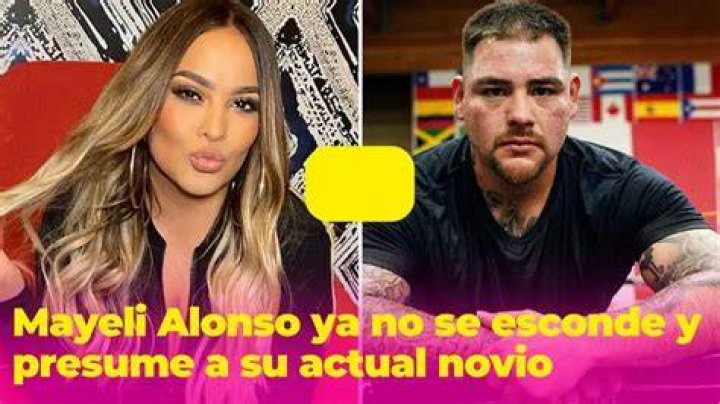 Mayeli Alonso se derrite de amor por Andy Ruiz Jr as&iacute; presumi&oacute; que es
