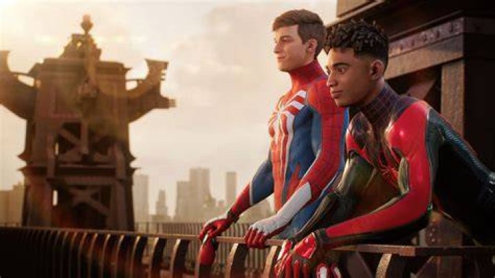 Miles Morales and Peter Parker (Into the Spiderverse) vs Hiro and
