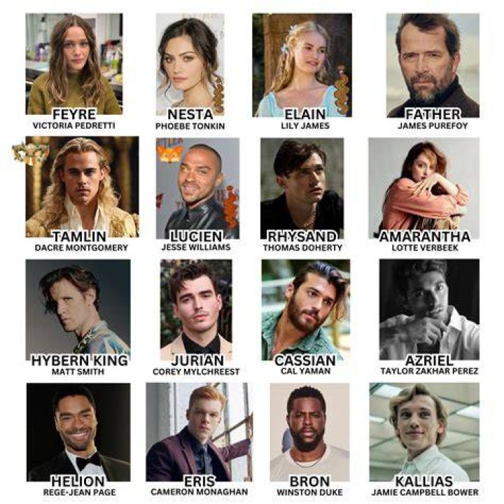 My Fancast for the A Court of Thorns and Roses Hulu TV Show Vega