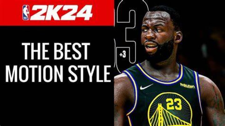 NBA 2k24 Best Motion Style Big Man