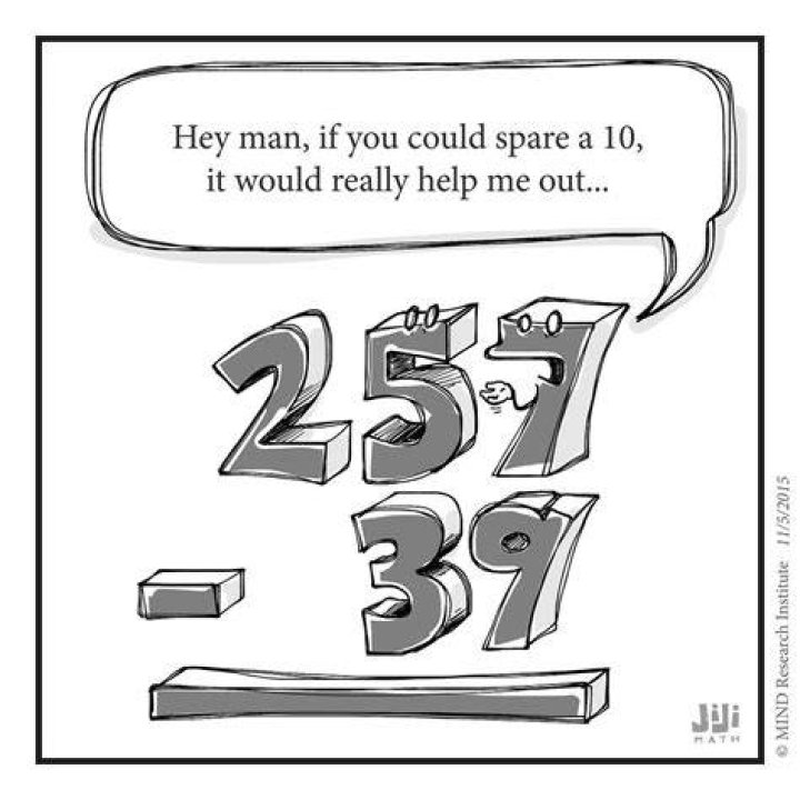 Off the number line spare a ten Artofit