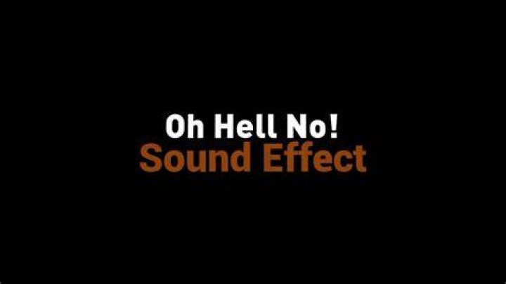 Oh Hell No Sound Effect Sound Effect MP3 Download