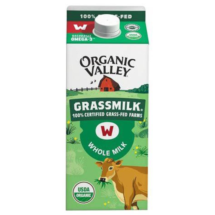 Organic Valley Grassmilk, 100 Grass Fed Organic Whole Milk, 64 oz
