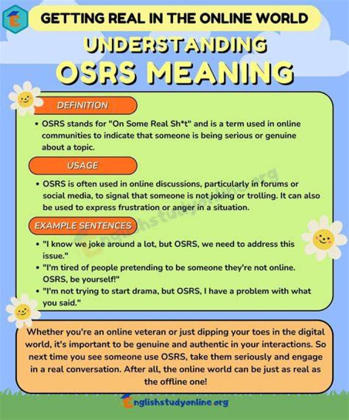OSRS Meaning The Basics of Old School RuneScape English Study Online
