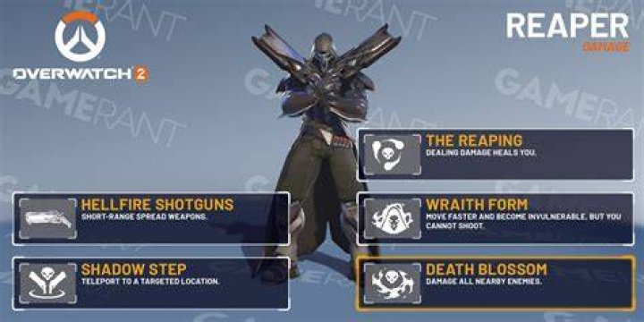Overwatch 2 Reaper Guide All abilities, best competitive matchups, and counters explored