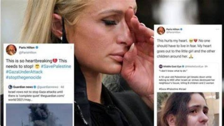 Paris Hilton deletes Palestine tweets, Bella Hadid attacked by Israel