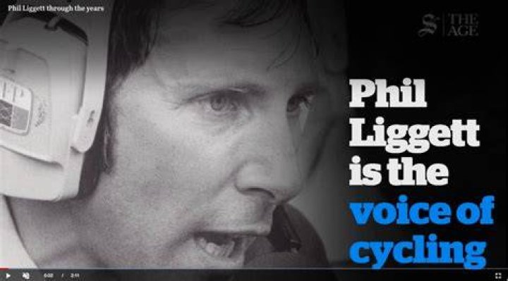 Phil Liggett The Voice of Cycling Classic Cinemas