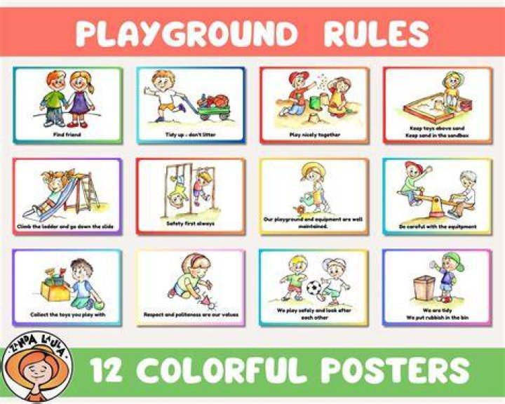 Playground rules Little World The biggest indoor playground