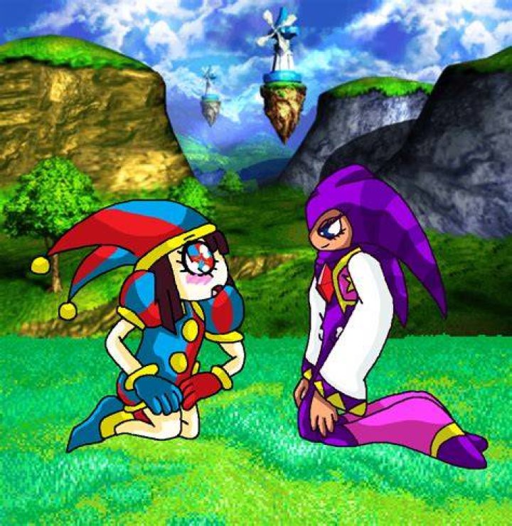Pomni meets NiGHT (By Epic7448) r/SEGA