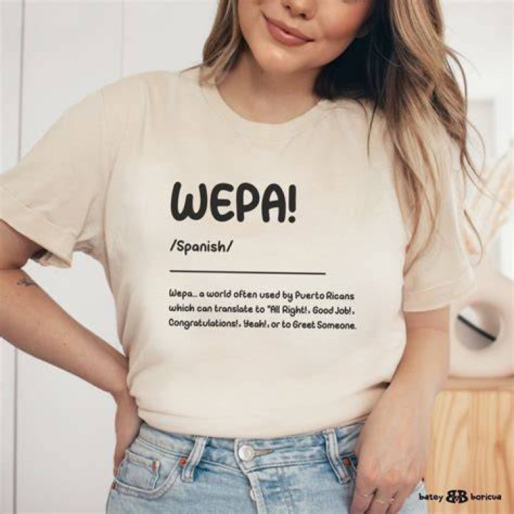 Puerto Rico Shirt, Wepa Definition Boricua Shirt, Puerto Rico Tshirt