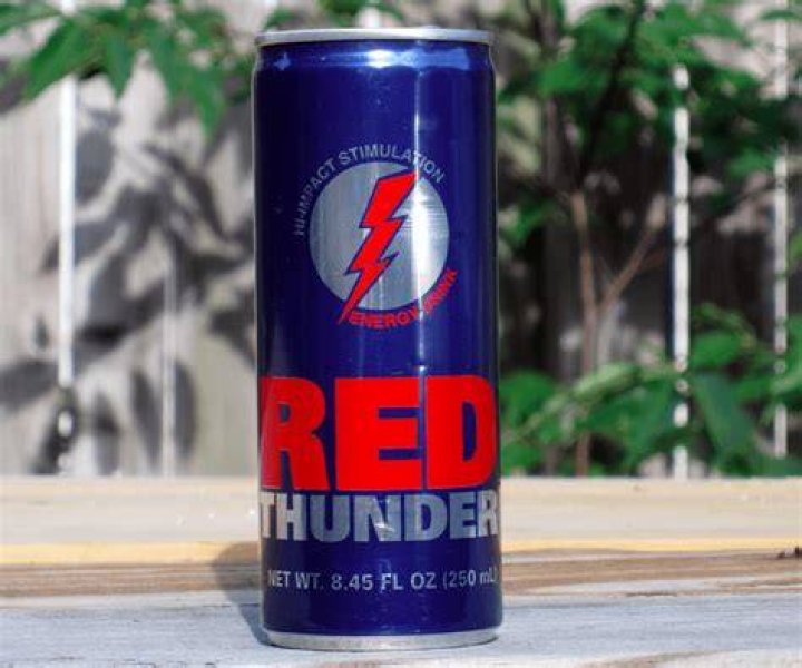 Red Thunder The BudgetFriendly PickMeUp Aldi Energy Drink