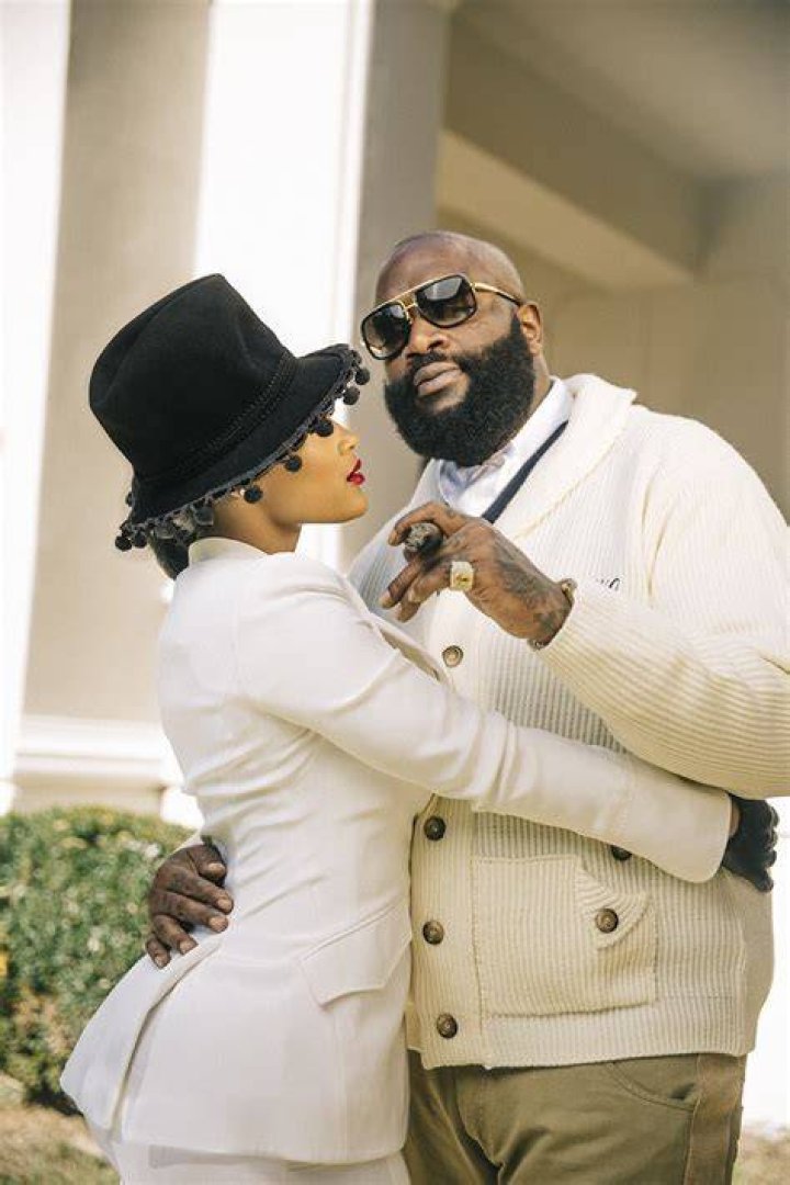 Rick Ross and Lira Mercer hit the red carpet at BET Hip Hop Awards