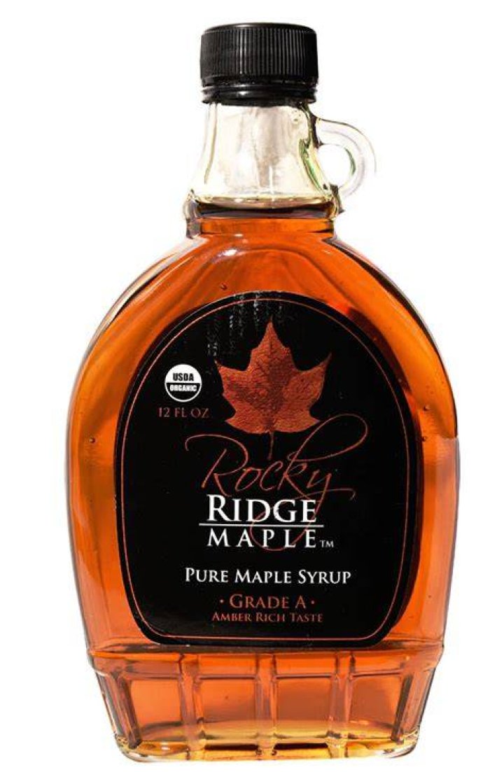 Rocky Ridge Maple Pure Maple Syrup Grade A Amber Rich 12 fl oz
