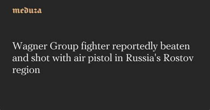 Russian Wagner Group fighter beaten to death with sledgehammer in