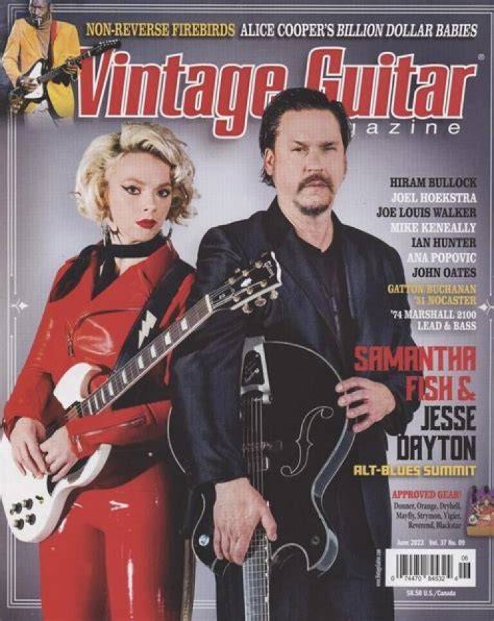 Samantha Fish Vintage Guitar&reg; magazine
