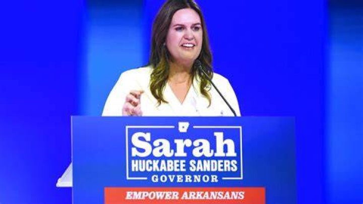 Sarah Huckabee Sanders Elected First Female Governor of Arkansas