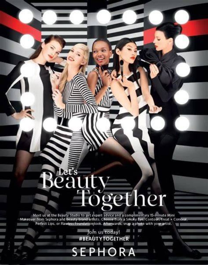 Sephora F/W 2015 Let's Beauty Together Campaign (Sephora)