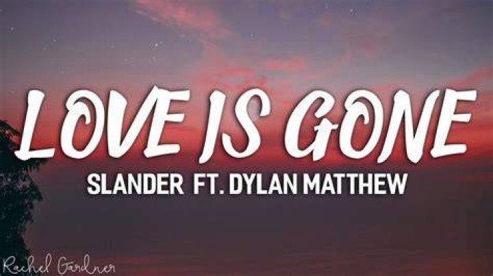 SLANDER Love Is Gone (Lyrics) I'm Sorry Don't leave me [Tiktok Song