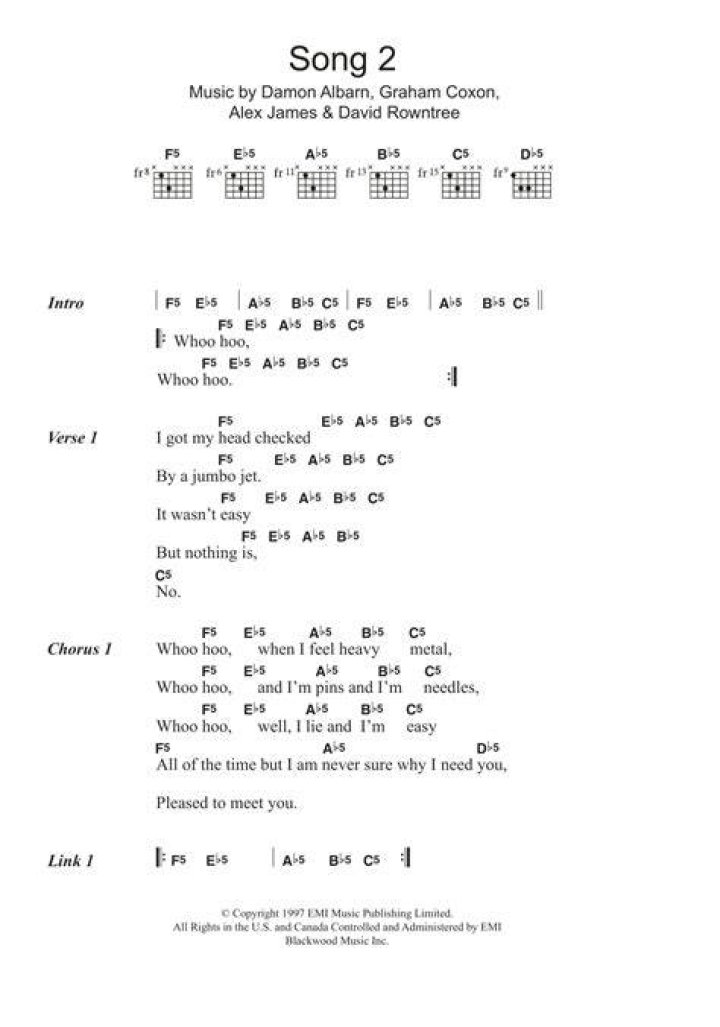 Song lyrics with guitar chords for This Could Be The Start Of Something