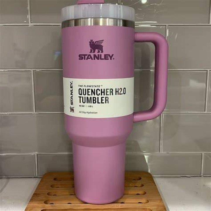 Stanley 40oz Stainless Steel H2.0 FlowState Quencher Tumbler Flamingo