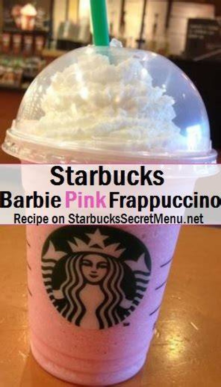 Starbucks Secret Menu Barbie Pink Frappuccino starbmag