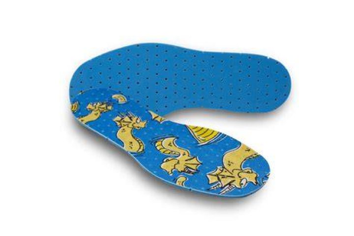 TANGG Soft Flat Foot OShaped Legs Insole Comfortable TPE Fasciitis
