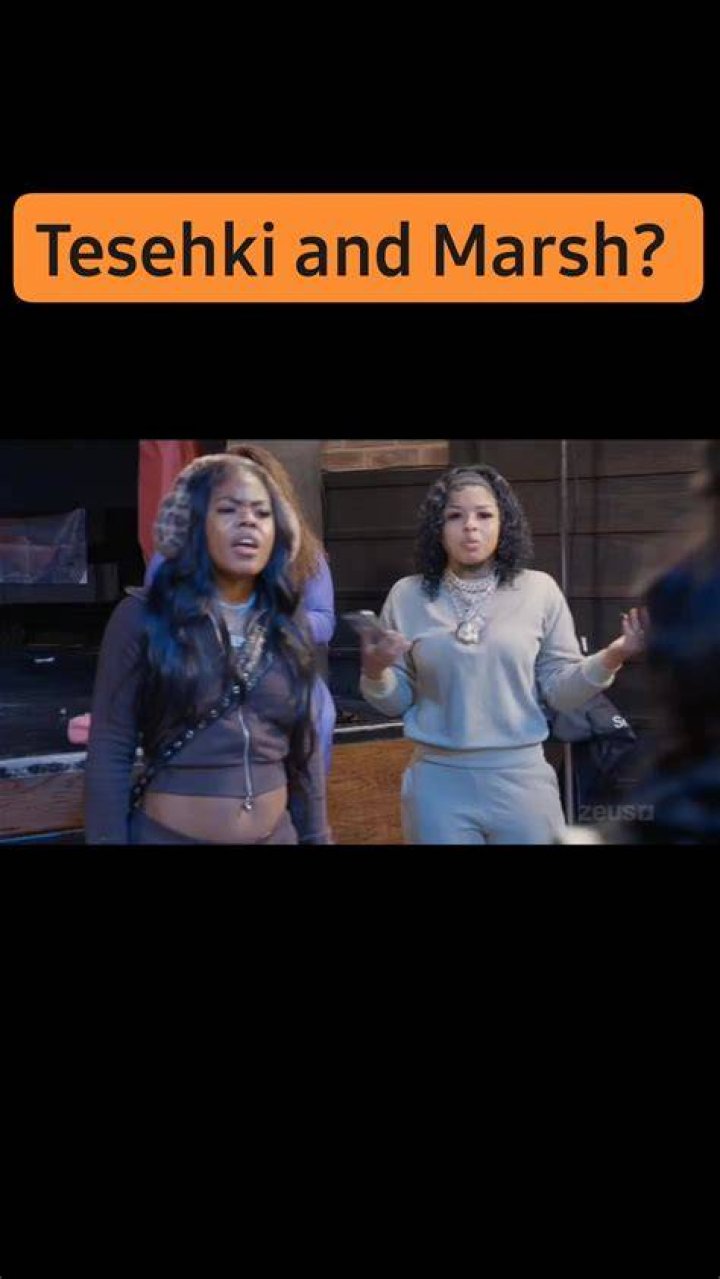 TESEHKI B&Eacute;ATS UP MARSH! CHRISEAN & MARIAHLYNN BUTT HEADS! BADDIES