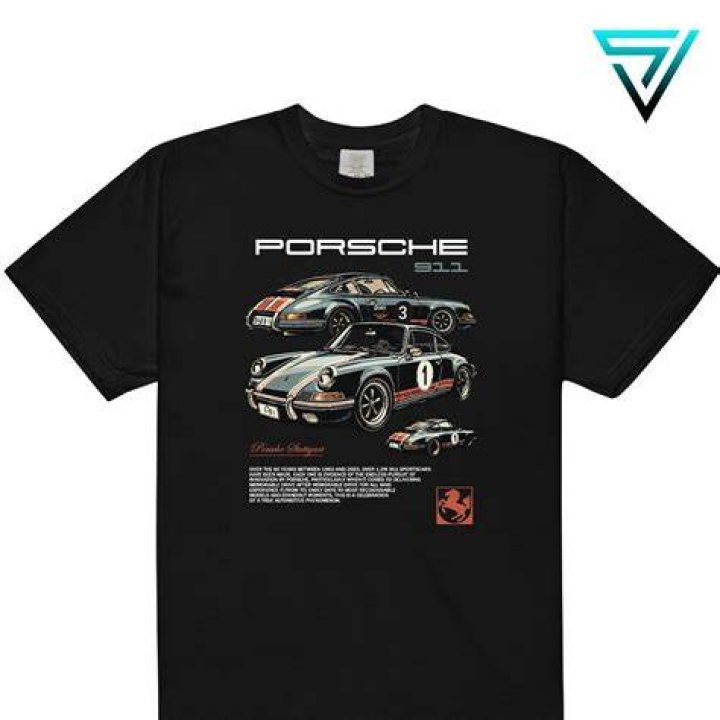 TShirt Classic Porsche 911 IA ChipForce Modelo 3 R69,90 em Salles