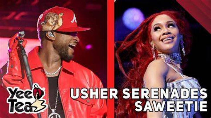 Usher Serenades Saweetie au Vegas Residency Show Oxtero