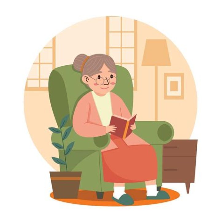 Vector art of grandma and grandpa on Craiyon