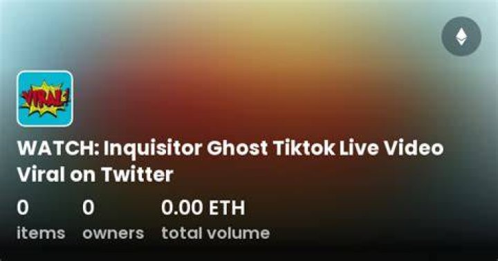 (Watch Full) Inquisitor Ghost Tiktok Reddit Suicide Live Video Gone