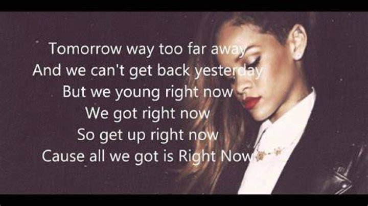 What now Rihanna Lyrics YouTube