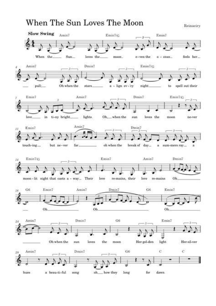 Who Loves The Sun Sheet Music The Velvet Underground Guitar Chords