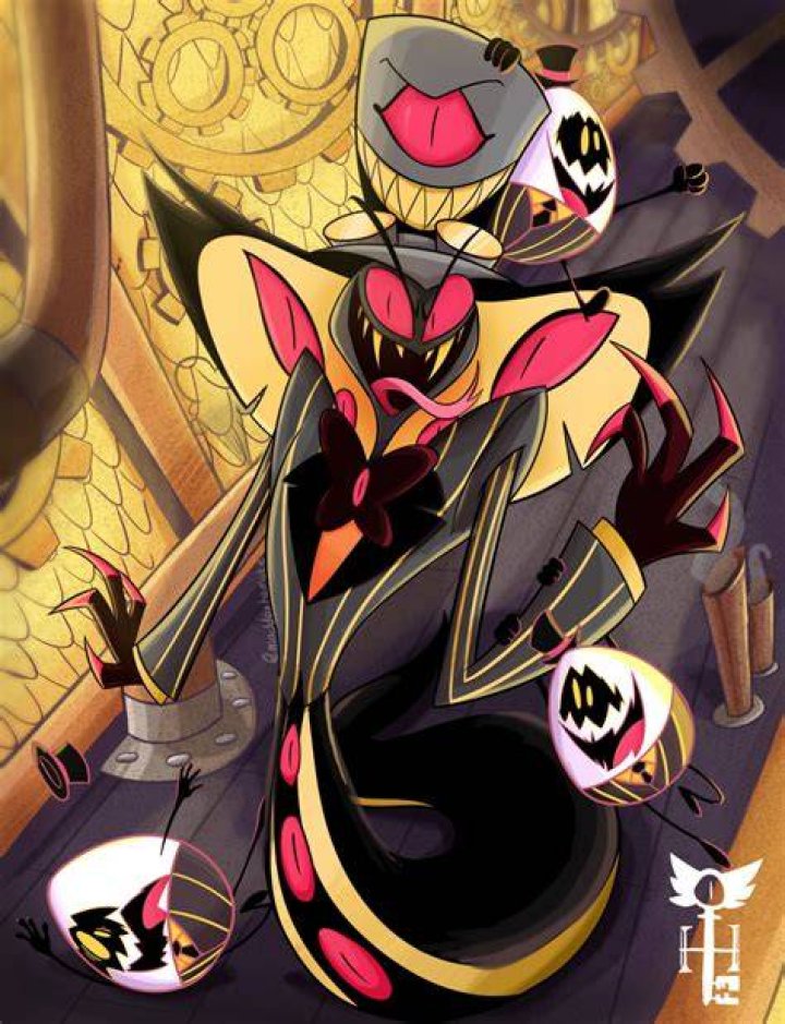 Working on a Sir Pentious cosplay r/HazbinHotel