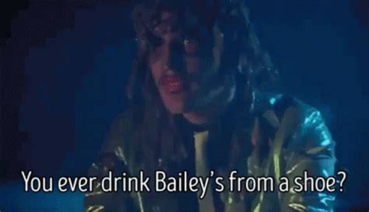 You ever drank Baileys out of a shoe? r/funny